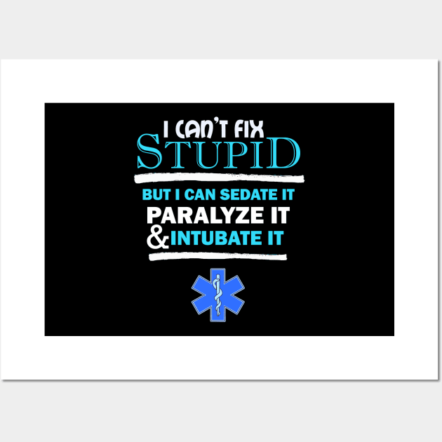 Awesome Emergency Medical Services Gift Print EMS Print Wall Art by Linco